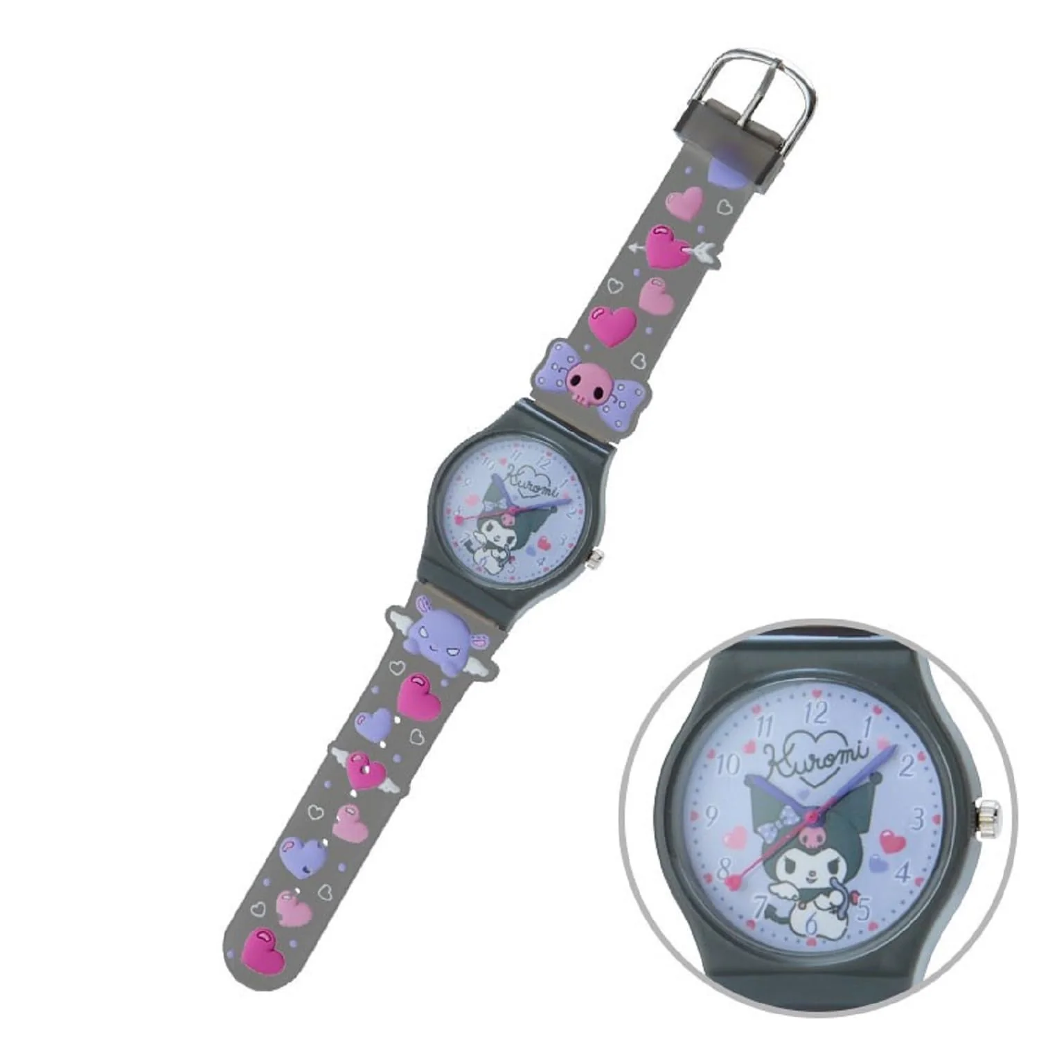 Sanrio| Rubber Watch|3.3×1×4cm approx.