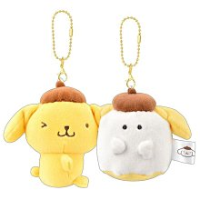 Sanrio|Obakenu Nico Mascot Holder /Plush Keychain|H180 x W155 x D80mm approx.