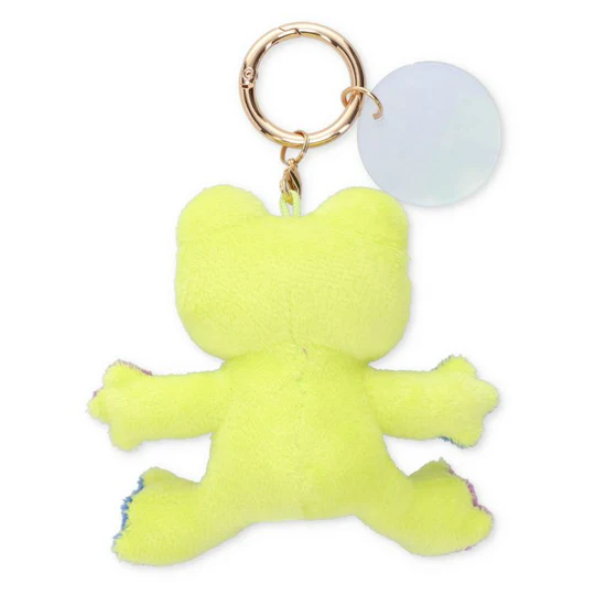Pickles Frog泡菜蛙|Carabiner Plush Keychain Photo Green绿色照片泡菜蛙毛绒挂件/钥匙扣|约H8×W9×D4.5cm