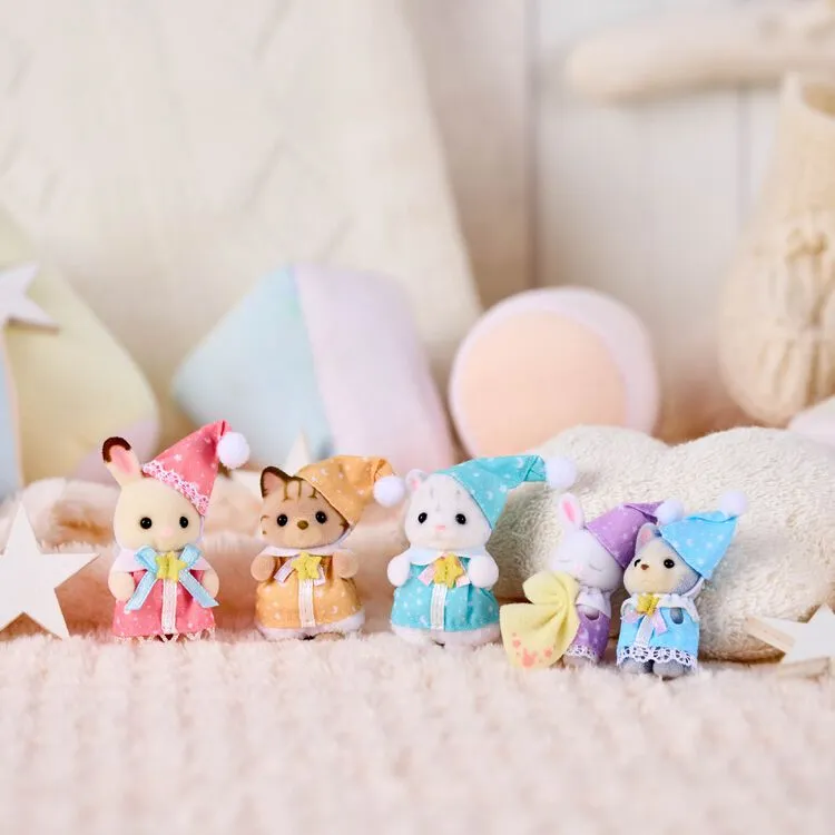 SylvanianFamilies|Gather Together! Pajama Party Baby Set