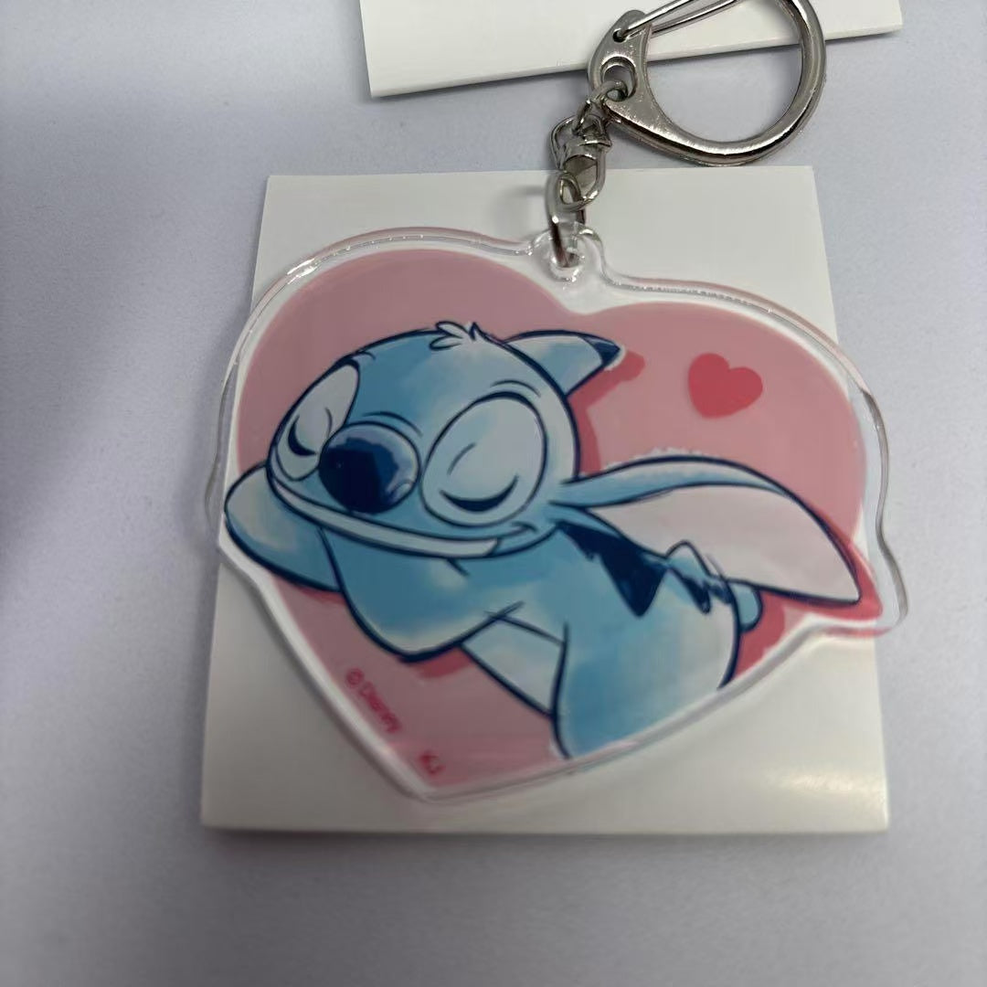 Disney|Stitch Keychain mystery bag/blind box/All 8 types|1pcs