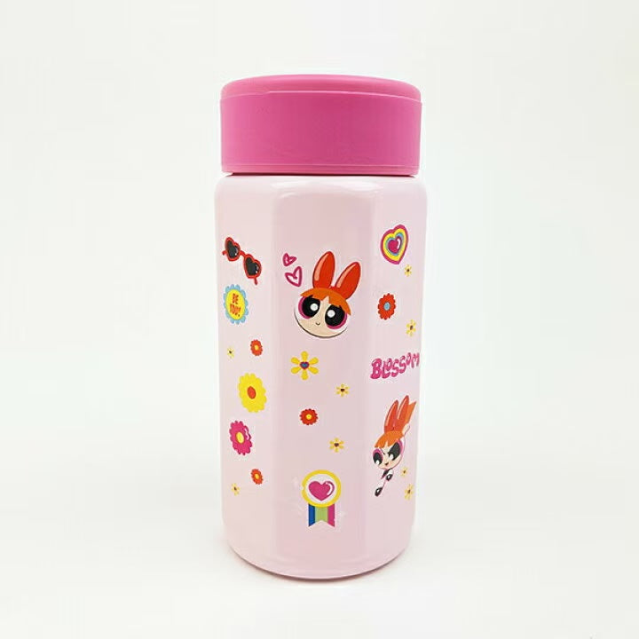 Powerpuff Girls|Octagonal Stainless Steel Bottle|350ml