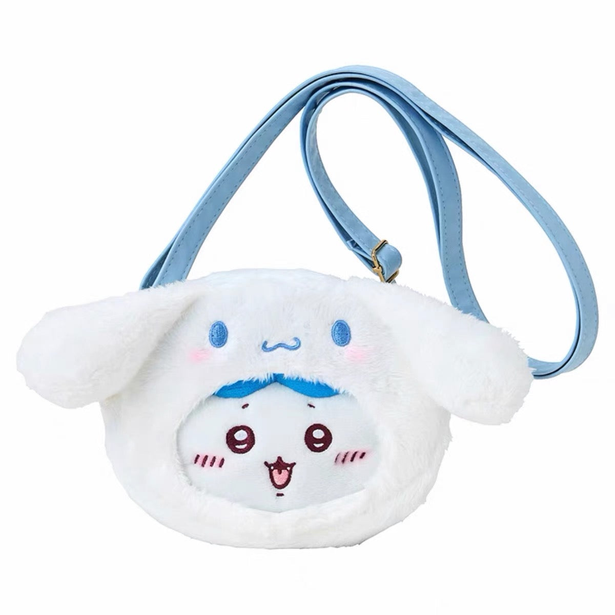 【limit 1】Sanrio|Chiikawa X Sanrio Characters Plush Shoulder Bag|15 x 12.8 x 5cm approx.