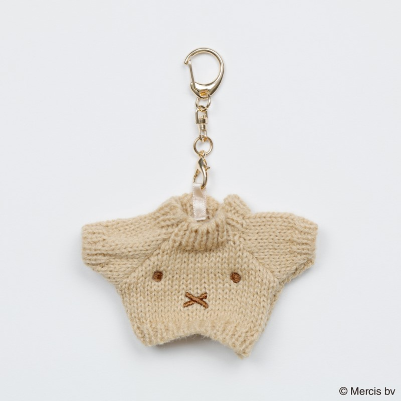 Miffy|BRUNA KNIT MINI sweater charm Keychain/Keyring|105 x 65 mm