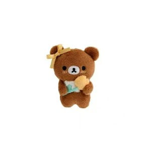 【limit 1】Rilakkuma|Korilakkuma 10th Anniversary Limited Collaboration plush toy badge