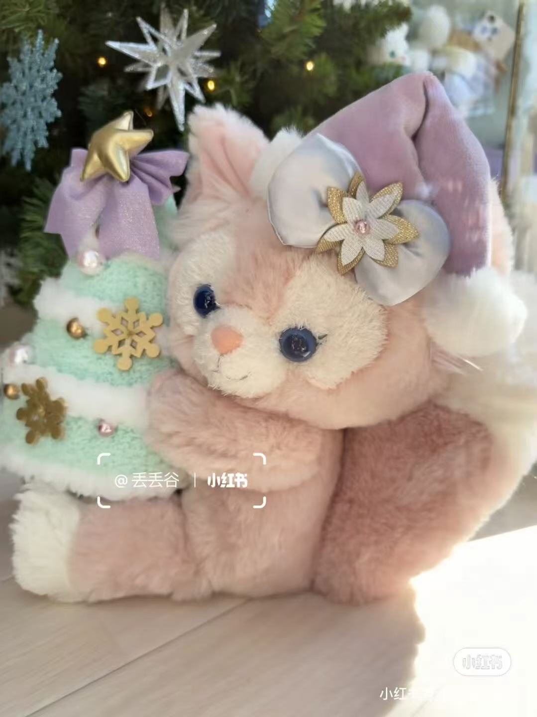 【limit 1】Disney|Duffy and friend Winter 2025 LinaBell Christmas tree Plush Dolls/Plush Toy