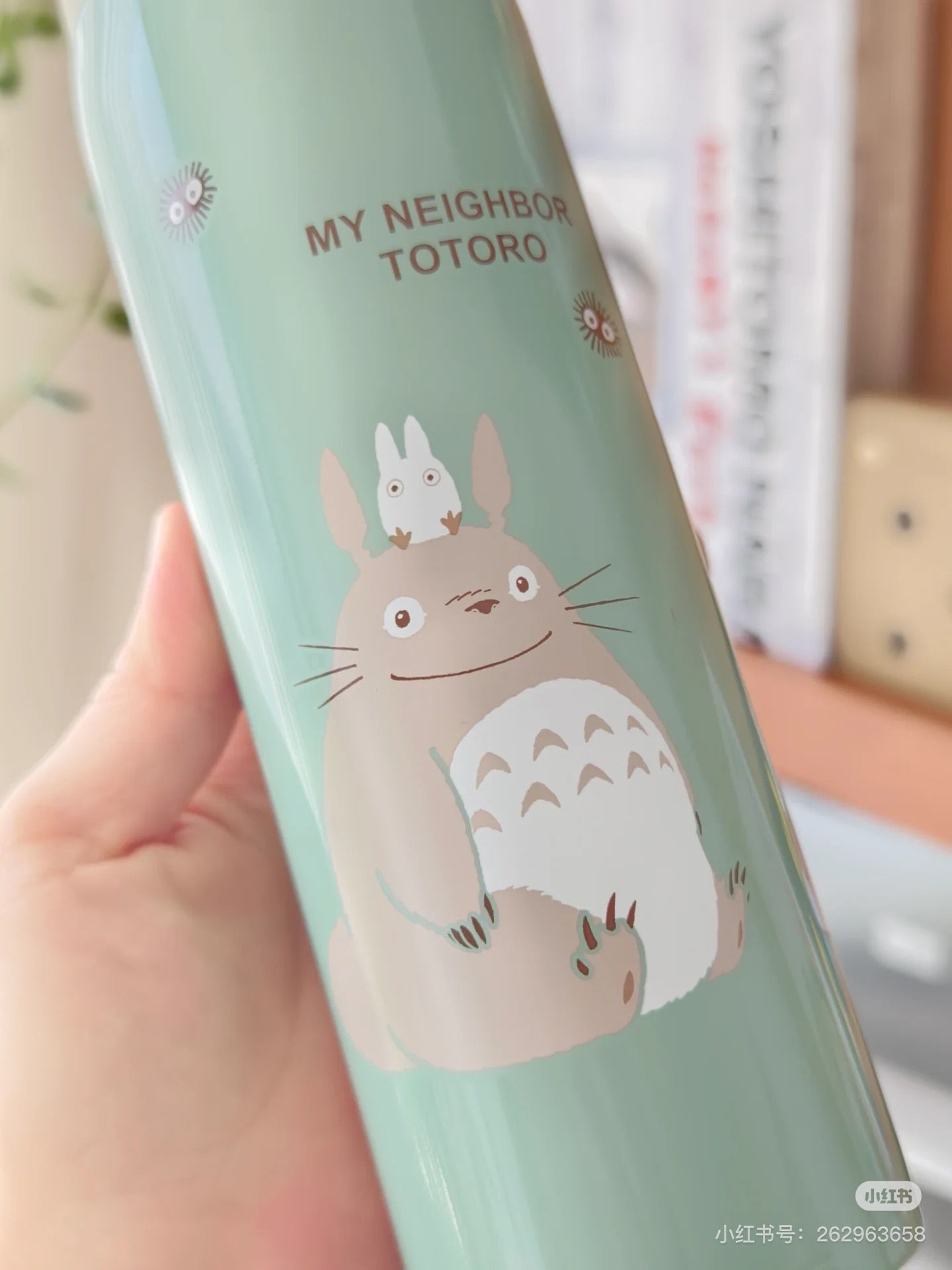 My neighbor totoro|吉卜力宫崎骏龙猫超轻量不锈钢弹盖保温壶/保冷壶/保温杯|约480ml