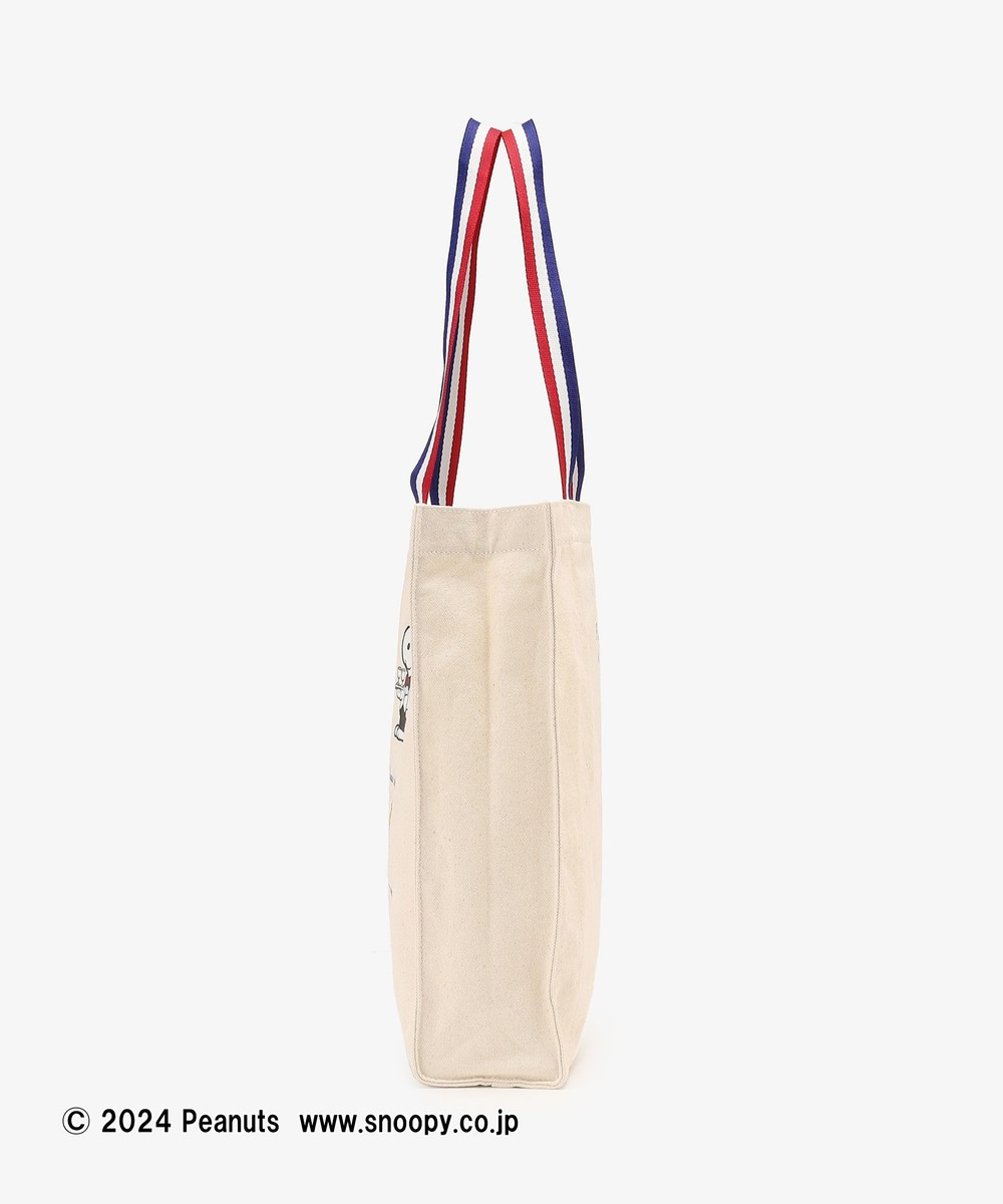 Snoopy史努比|PEANUTS x Afternoon Tea下午茶联名巴黎铁塔系列双面印花帆布包