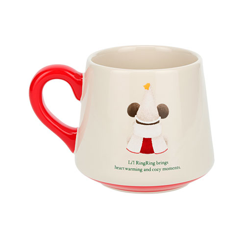 Disney迪士尼 |Merry Lil RingRing Mickey 东迪2024圣诞精灵妖精米奇系列可爱图案马克杯/正反都可爱