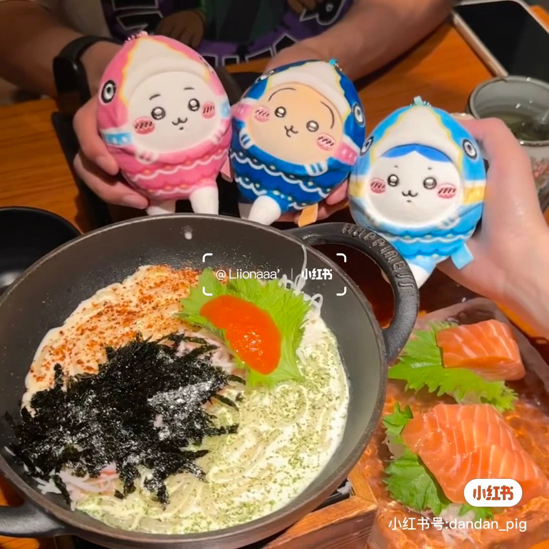 Chiikawa |Carp streamer mascot/plush Keychain |H115 x W80 x D75mm approx.