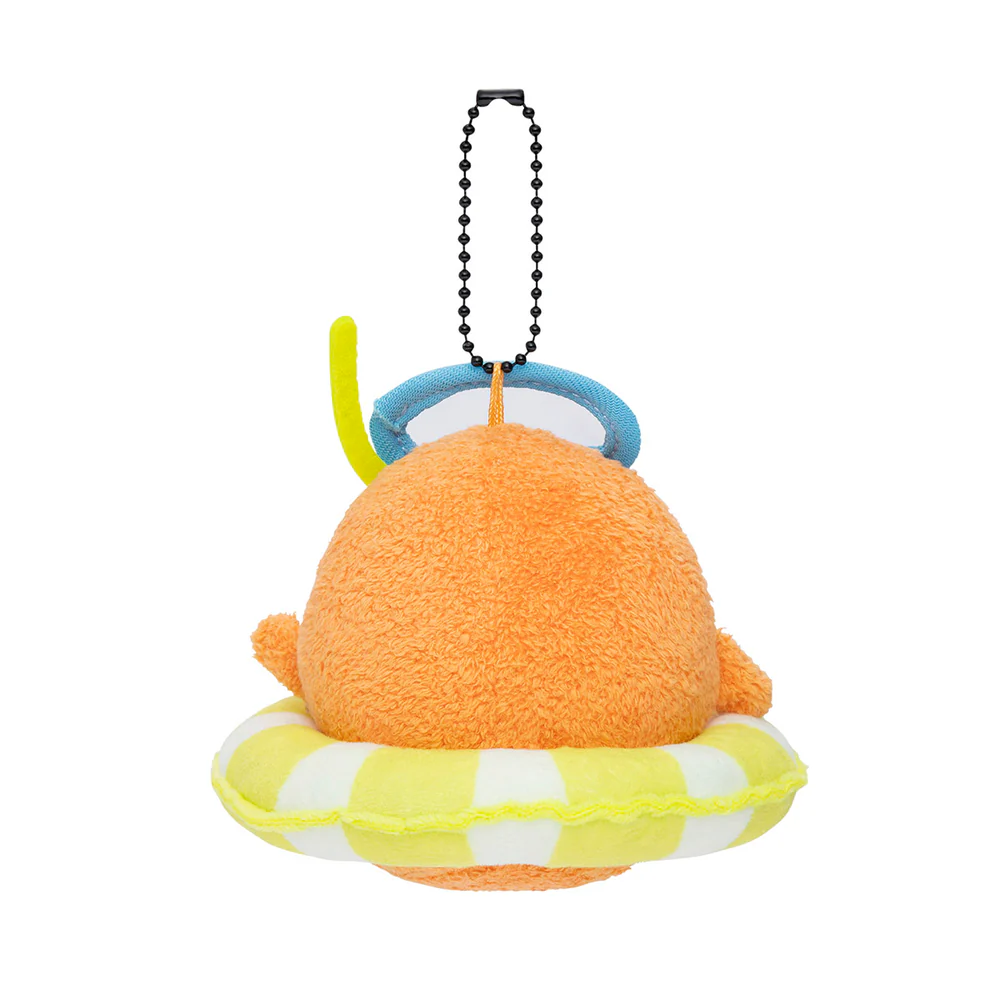 Nagano嘲讽熊|Market Petit Mini Mascot游泳圈薯饼可乐饼毛绒挂件/包挂|约H95×W100×D100mm