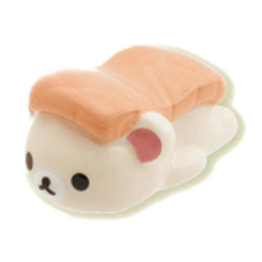 Rilakkuma|Anytime Sushi Porcelain Chopstick Rest|22×31×45mm approx.