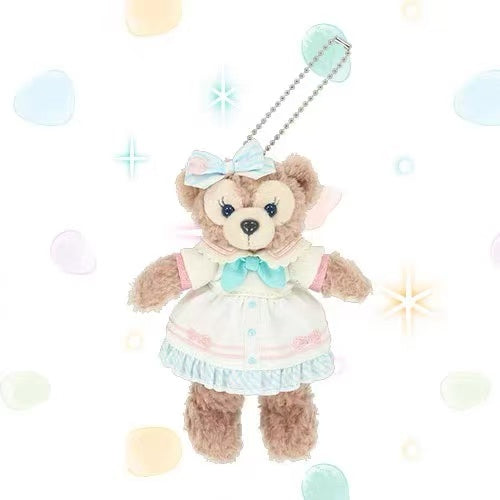 Disney|Tokyo DisneySea 25th Anniversary Duffy and Friends "Find Your Beautiful Blues" Collection Mascot Holder /Plush Keychain