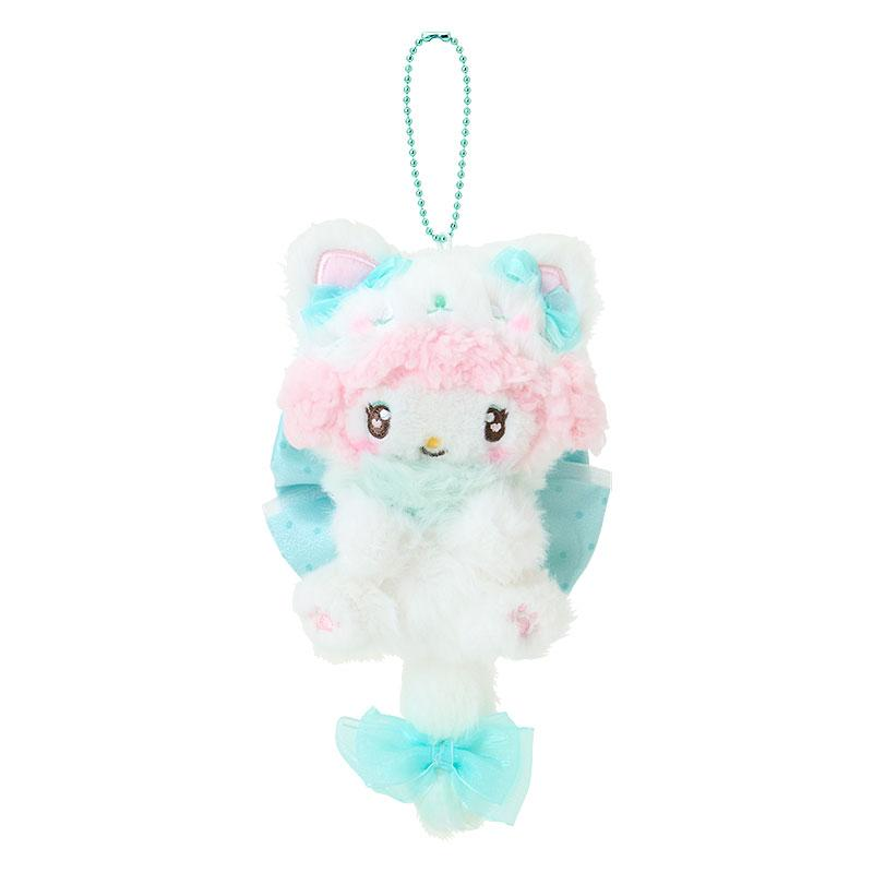 Sanrio|Milky Kitten Mascot Holder /Plush Keychain|11×7×20cm approx.