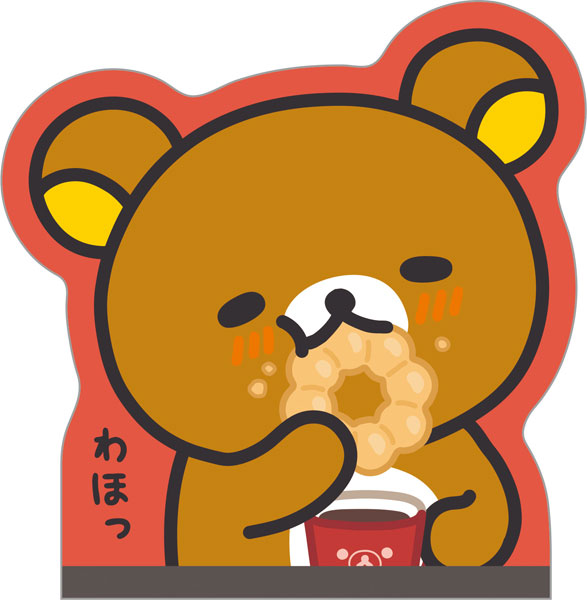 Rilakkuma|Mister Donut Mini Notepad|60 sheets