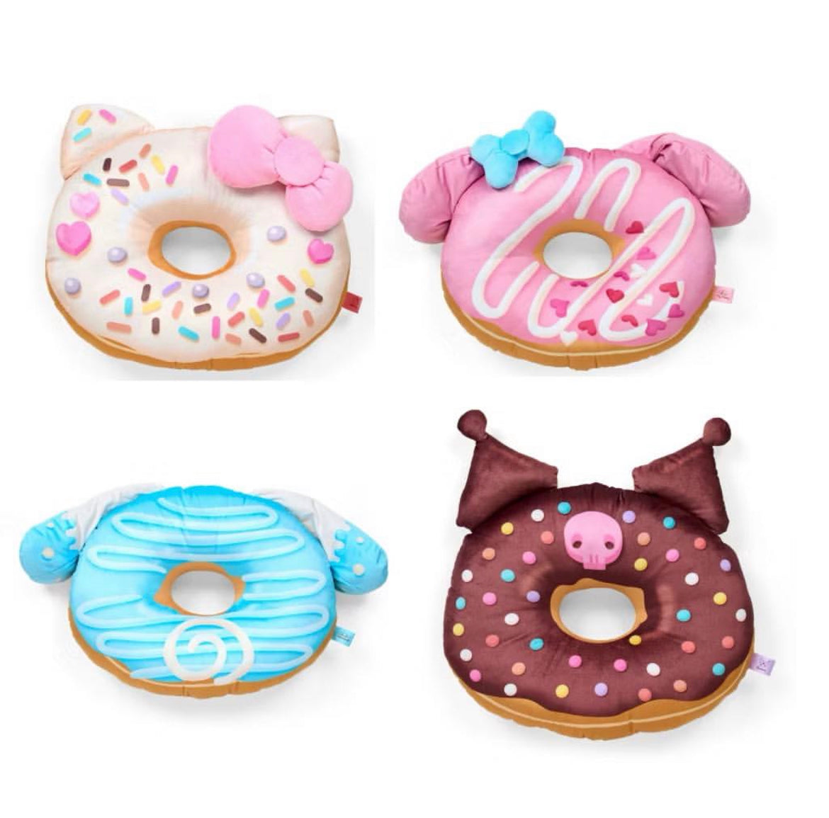 Sanrio|Cushion Donut|42×11×37cm approx.