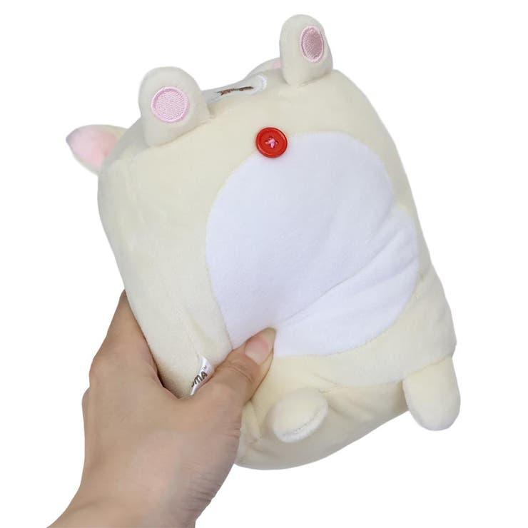 Rilakkuma|Flower Bouquet Mini Lying Down Cushion|160mm approx.