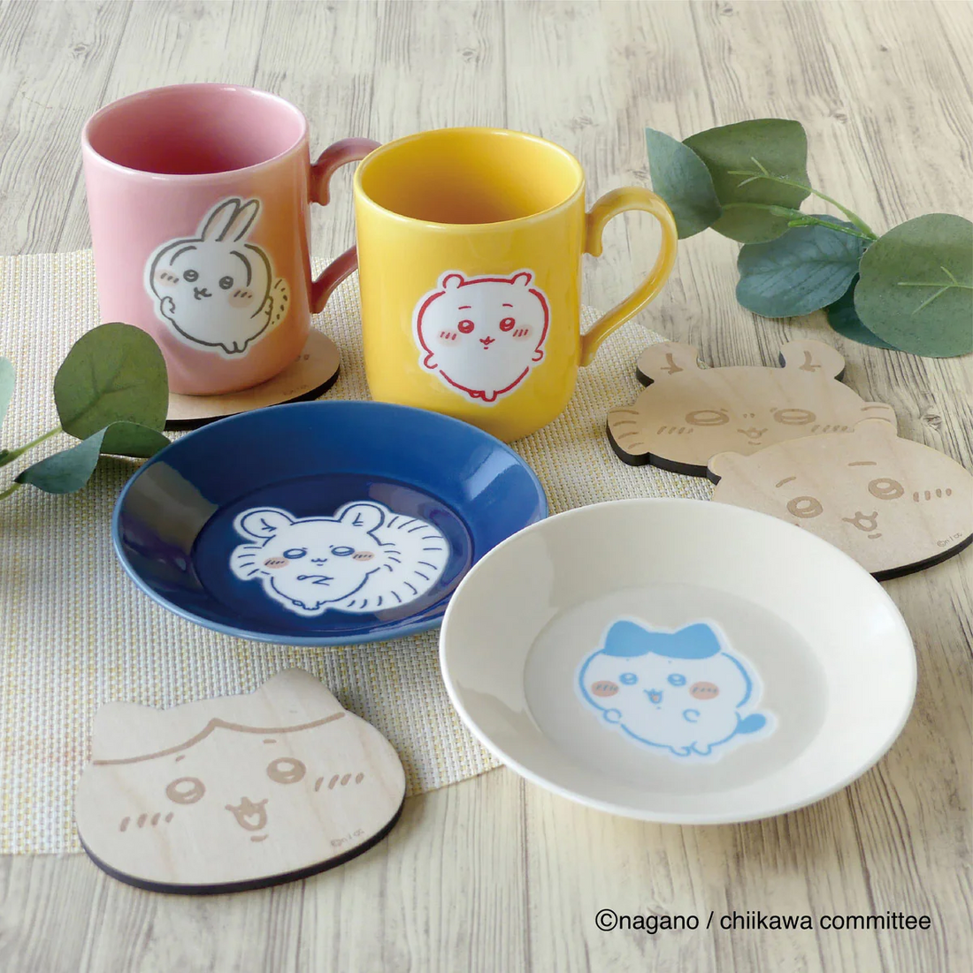 chiikawa|Porcelain Small Plate|Φ135×25mm approx.