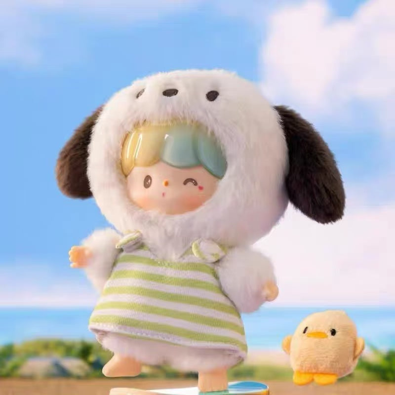 FINDING UNICORN zzoton Sanrio Characters Love League Buddies Series Vinyl Plush keychain Blind Box