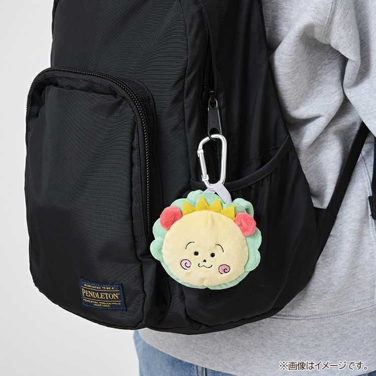 Chibi Maruko|Coji Coji Backpack-style pouch/Plush Keychain|H10 x W10cm approx.