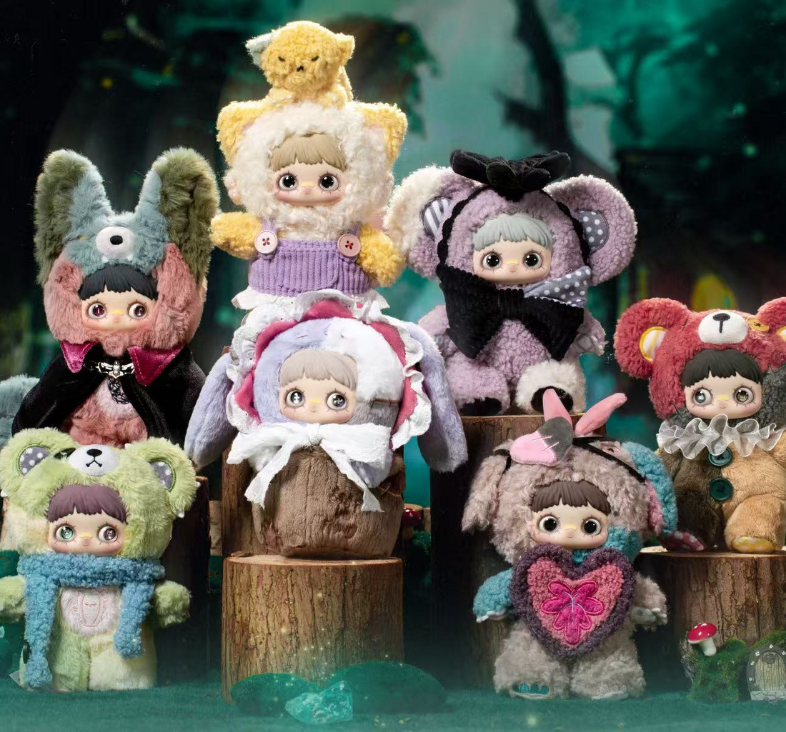 MayMei Twins’ Secret Realm Series Vinyl Plush Keychain Blind Box