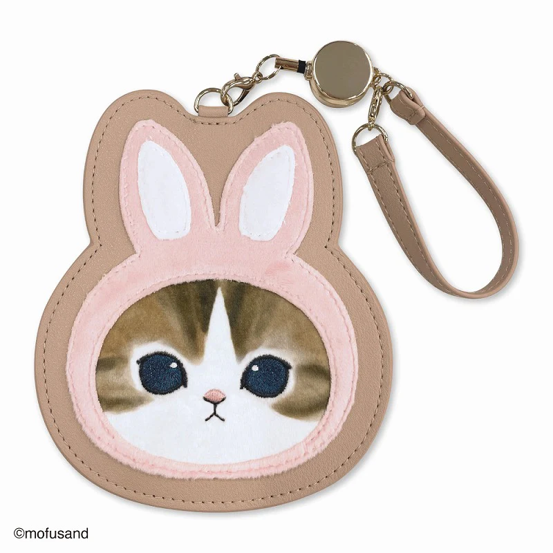 Mofusand|Die -cut pass case softly|H135 x W115 x D5mm approx.