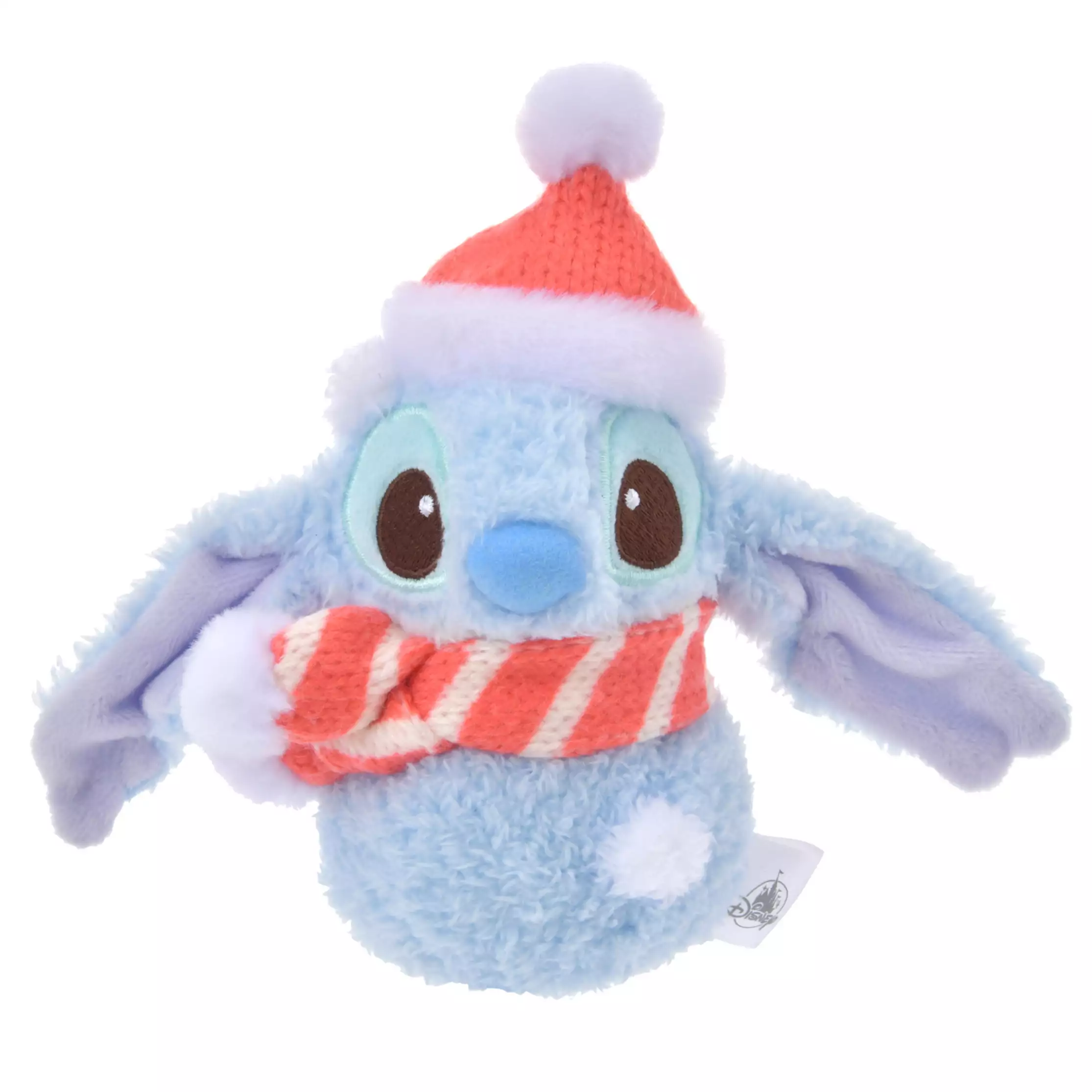 Disney迪士尼|Plush Mascot Keychain / Snowmen Christmas 2024东迪冬日圣诞限定雪人雪球系列可爱角色毛绒玩偶挂件/包挂/圣诞树装饰|约16.5×7.5×6cm