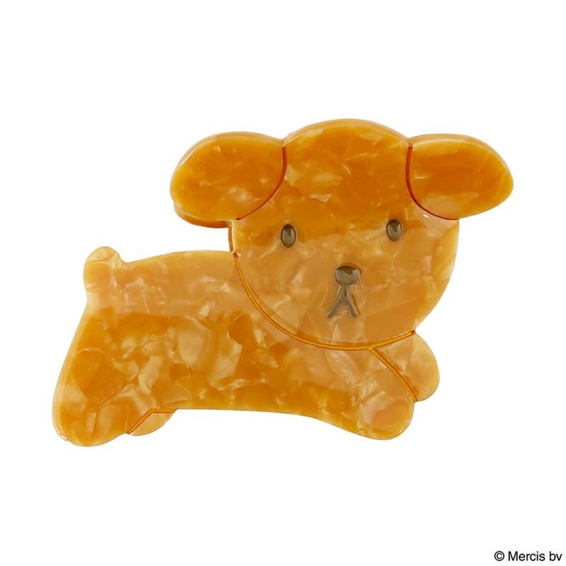 Miffy|Pearl Acrylic Hair Claw Clip|80×54×45mm approx.
