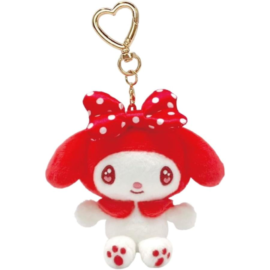 Sanrio|My Melody Favorite Color Collection Mascot Holder /Plush Keychain|H10 x W9.5 x D4.5cm approx.