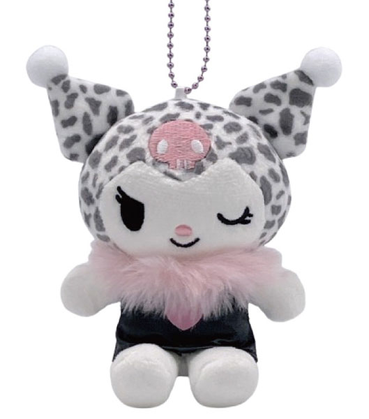 Sanrio|Kuromi 20th Anniversary Nurse Mascot Holder /Plush Keychain|H11 x W10 x D5.5cm approx.