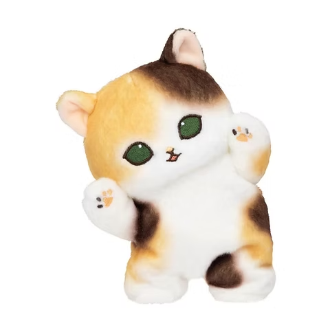 Mofusand|Workplace Intervention Team Nyan Tortoiseshell Cat : Calico Standing Plush Dolls/Plush Toy|175×120×100mm approx.