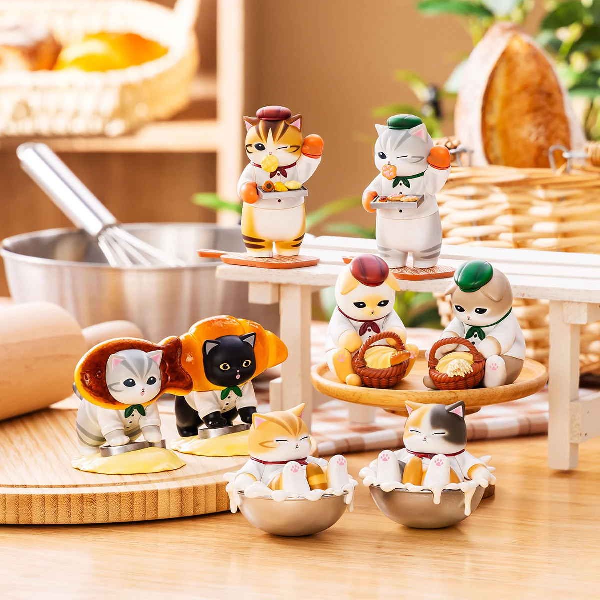 mofusand|GPSBOX Mofumofu Bakery Figure Collection mystery bag/blind box/All 8 types|1pc