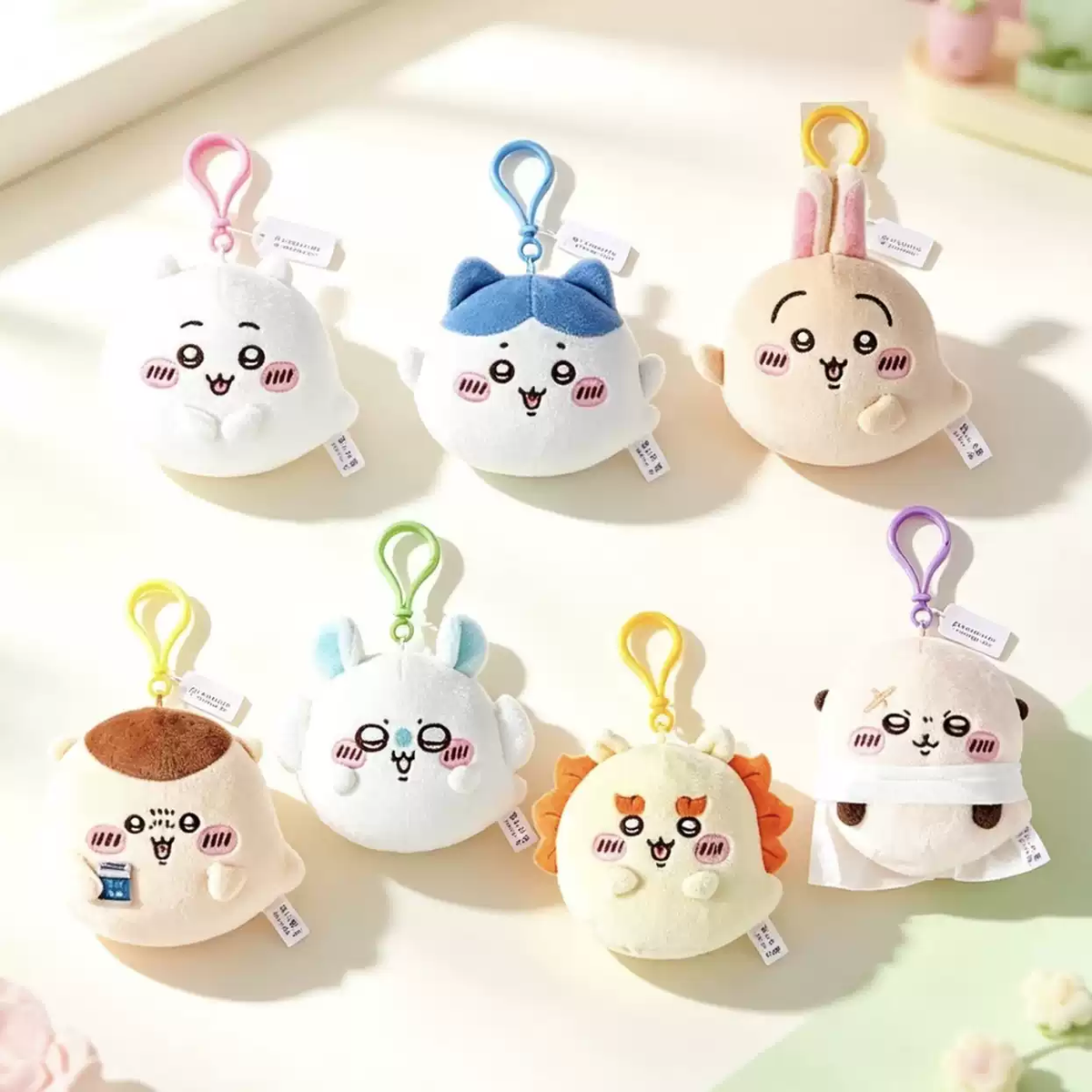 Chiikawa|Ghost Forest Mascot Holder /Plush Keychain|W200×H130×D40mm approx.