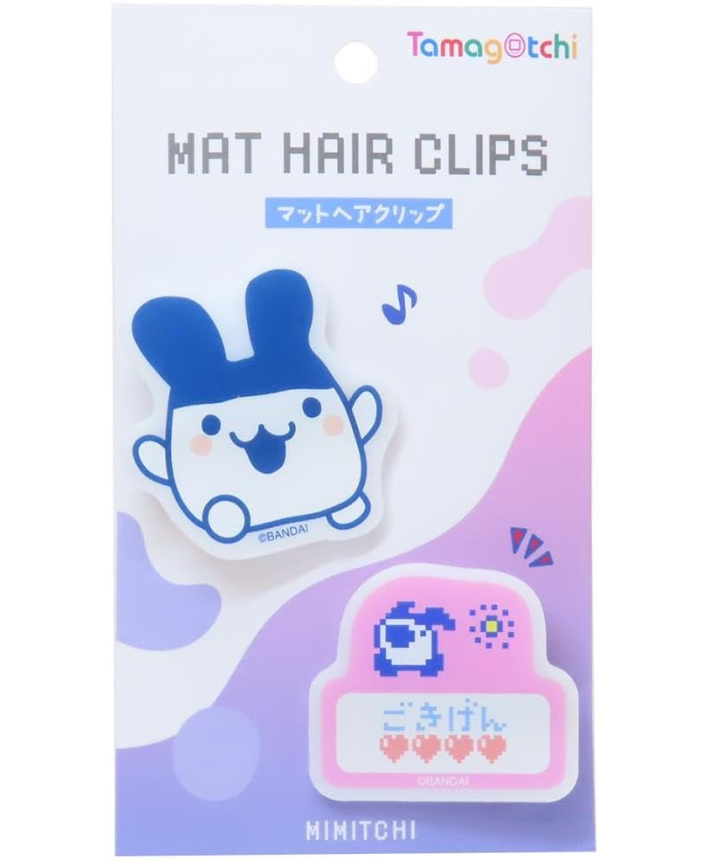 Tamagotchi|Matte Hair Clip|2 piece