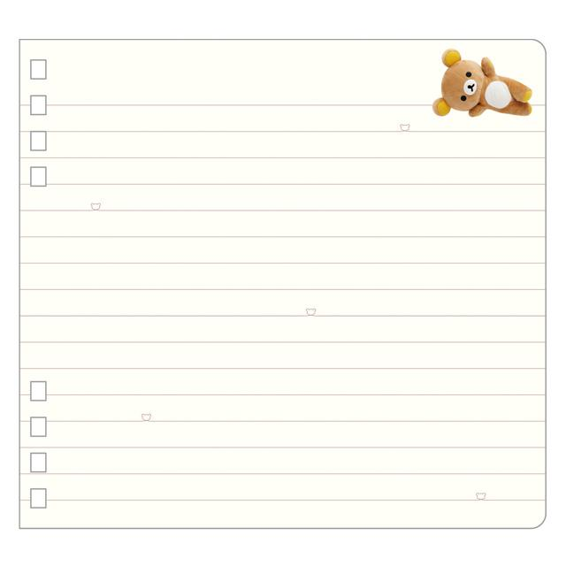 Rilakkuma|Photo Series Square Notebook|130×140mm approx.