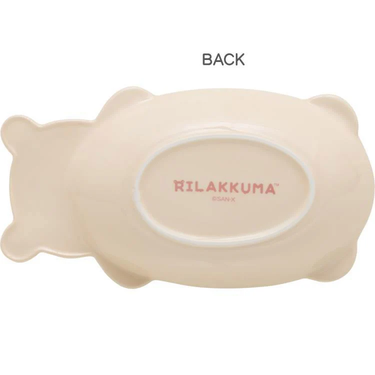 Rilakkuma轻松熊|San-X Plate - Rilakkuma轻松熊餐盘|约H125 x W235 x D40mm