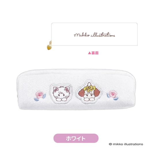 mikko illustrations|Fluffy Long Pouch|H60xW200xD55mm approx.