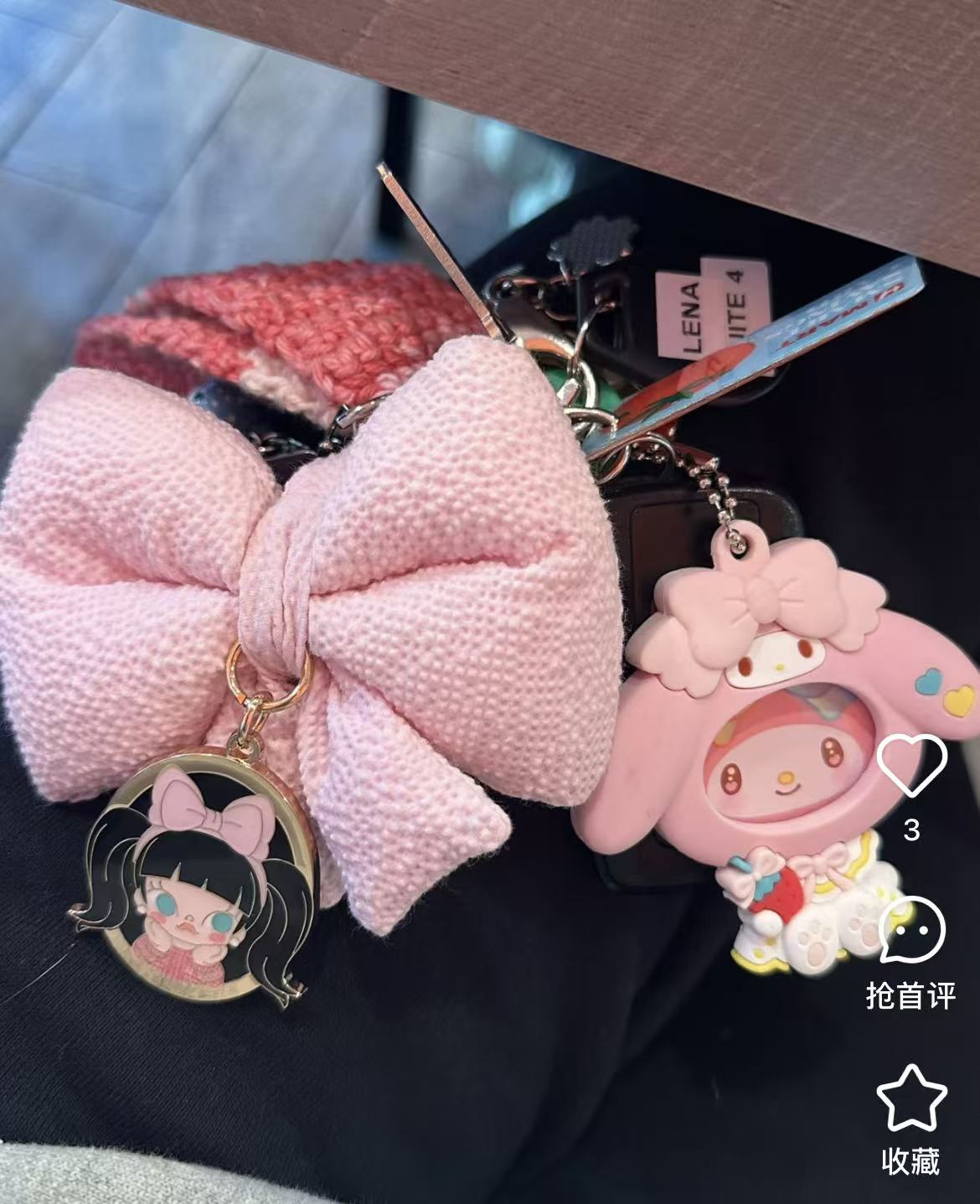 【limit 3】Sanrio|Ichigo Shimbun 50th Anniversary Characters Keychain mystery bag/blind box/All 15 types|1pcs