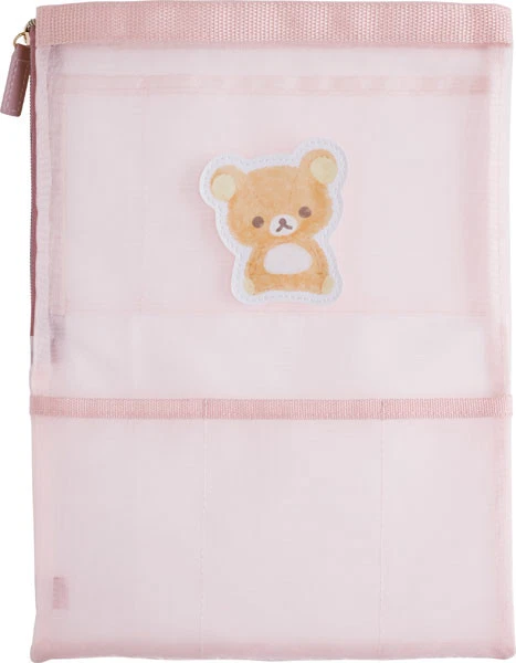 Rilakkuma|A4 Flat Mesh Pouch|335×250mm approx.