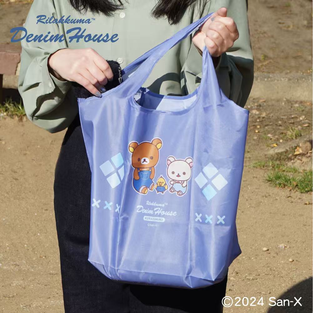 Rilakkuma|Kurashiki Denim House shopping bag