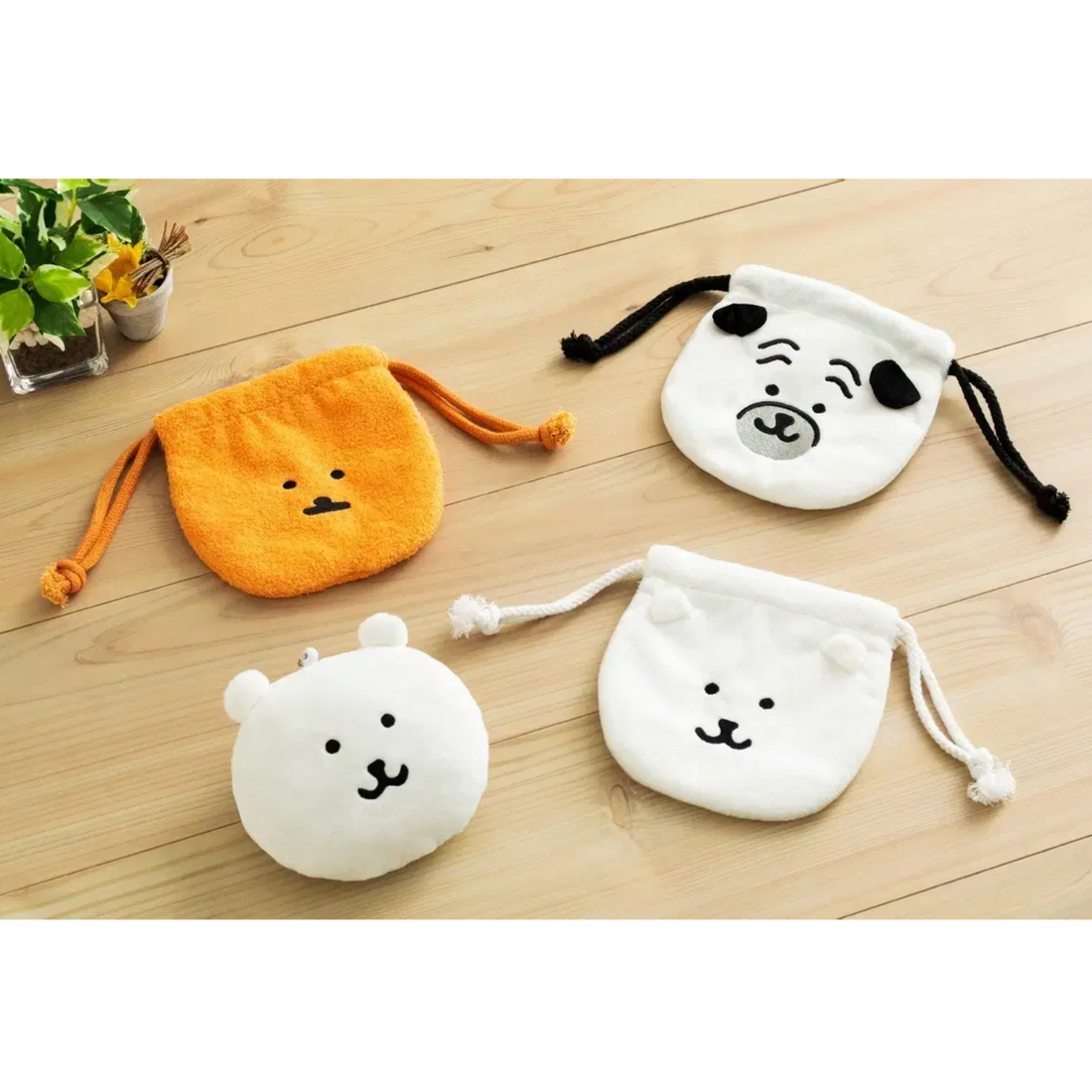 Nagano|Drawstring Pouch|15×15cm approx.