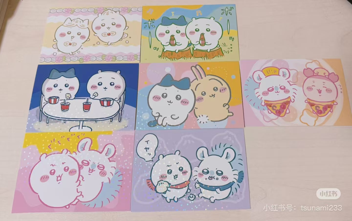 Chiikawa |Bromide Gum2 mystery bag/mystery packs/blind box/blind bag All 36 types/1 BOX contains 20 packs|1pcs