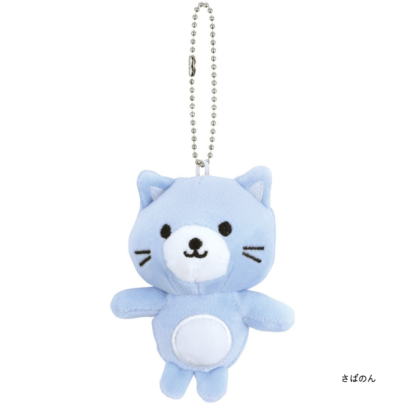 Skater | Animal puppy collection Mascot Holder / Plush Keychain | 80×45×165mm approx.