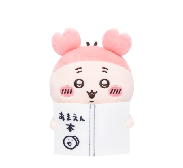 chiikawa|Hook-and-loop Watching from Your Desktop Plush Dolls/Plush Toy|120×90×75mm approx.