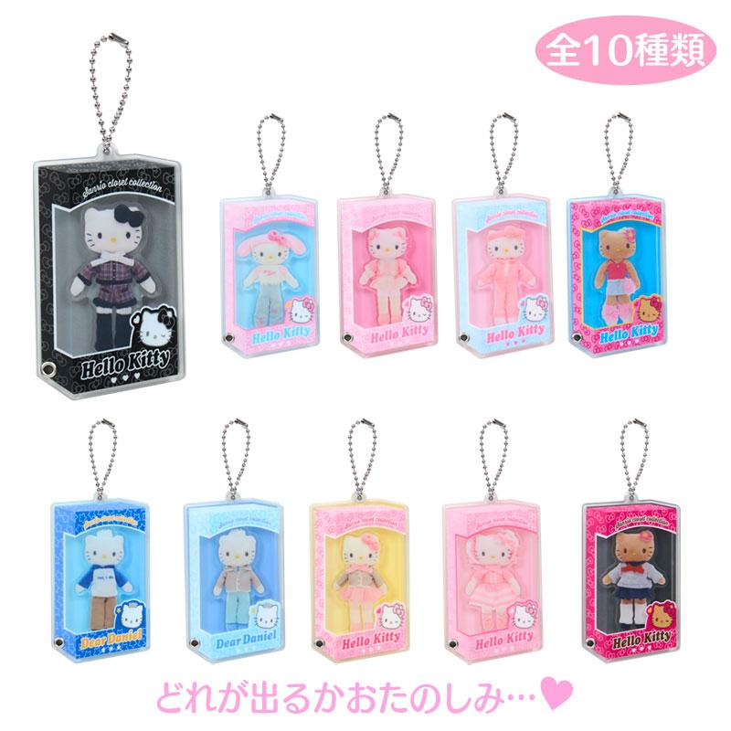 Hello Kitty|Closet Collection Doll Dear Daniel & Hello Kitty Acrylic Charm mystery bag/blind box/All 10 types|1pcs