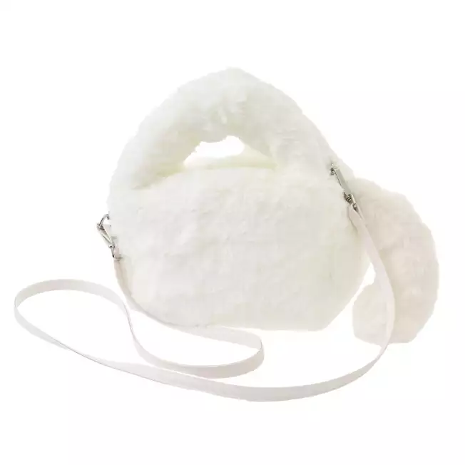 Disney迪士尼|WINTER PARK FASHION 2 way Handbag东迪冬日限定毛茸茸两用斜挎包/手提包/收纳包|约高13×寬23×深14(cm)