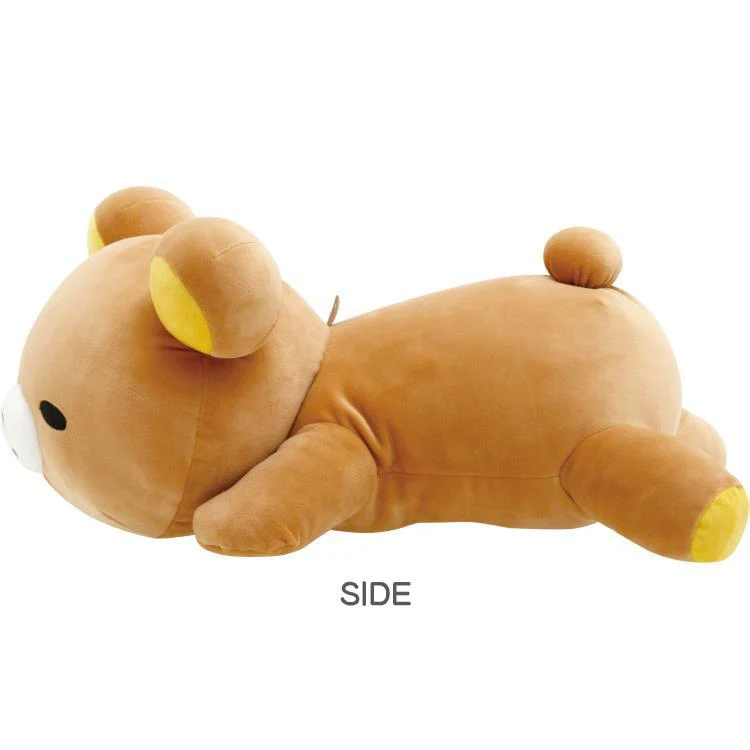 Rilakkuma轻松熊|Cuddly Plush Doll Daradara Lazy San-X舒适慵懒生活系列软乎乎趴趴毛绒玩偶/公仔/靠垫抱枕|约200×300×450mm
