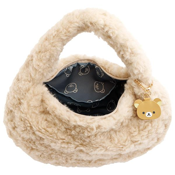 Rilakkuma|fluffy one-handle bag|180 x 300 x 80 mm approx.