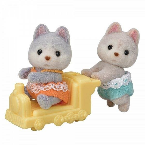 SylvanianFamilies|Husky Twins Doll 5638