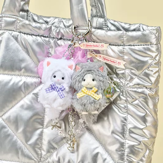 【limit 1】SylvanianFamilies|Persian Cat Girl Cat Costume Keychain